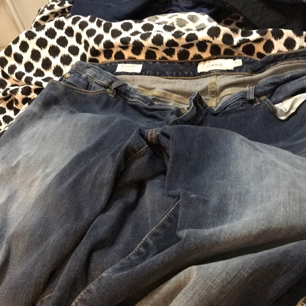 Torrid Relaxed Bootcut Jeans